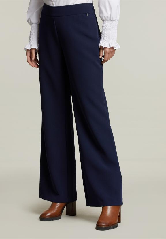 Pantalon Classique Stretch Bleu