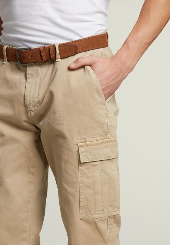 Pantalon cargo Coyote - Marron