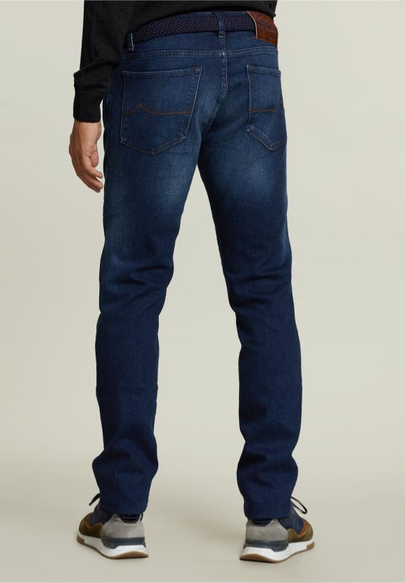 Slim Fit 5-Pocket Jeans Stone - Denim