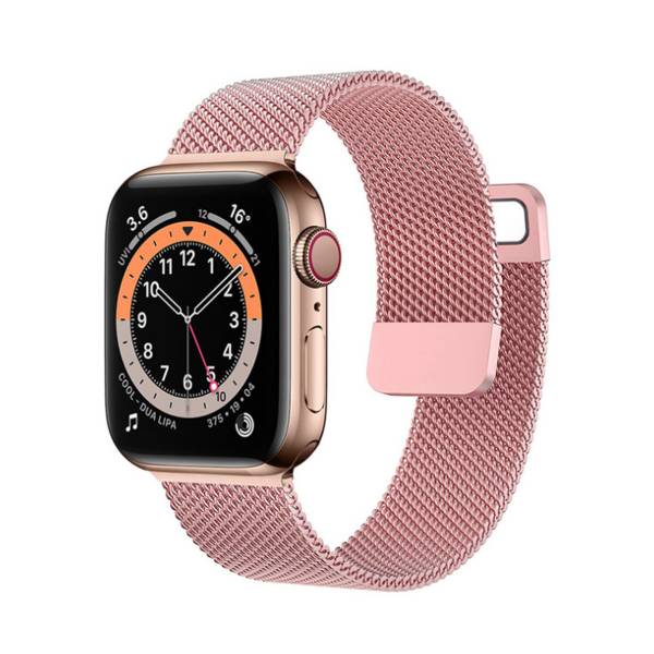 Armband Compatibel Met Apple Watch 38/40/41 Mm - Roos