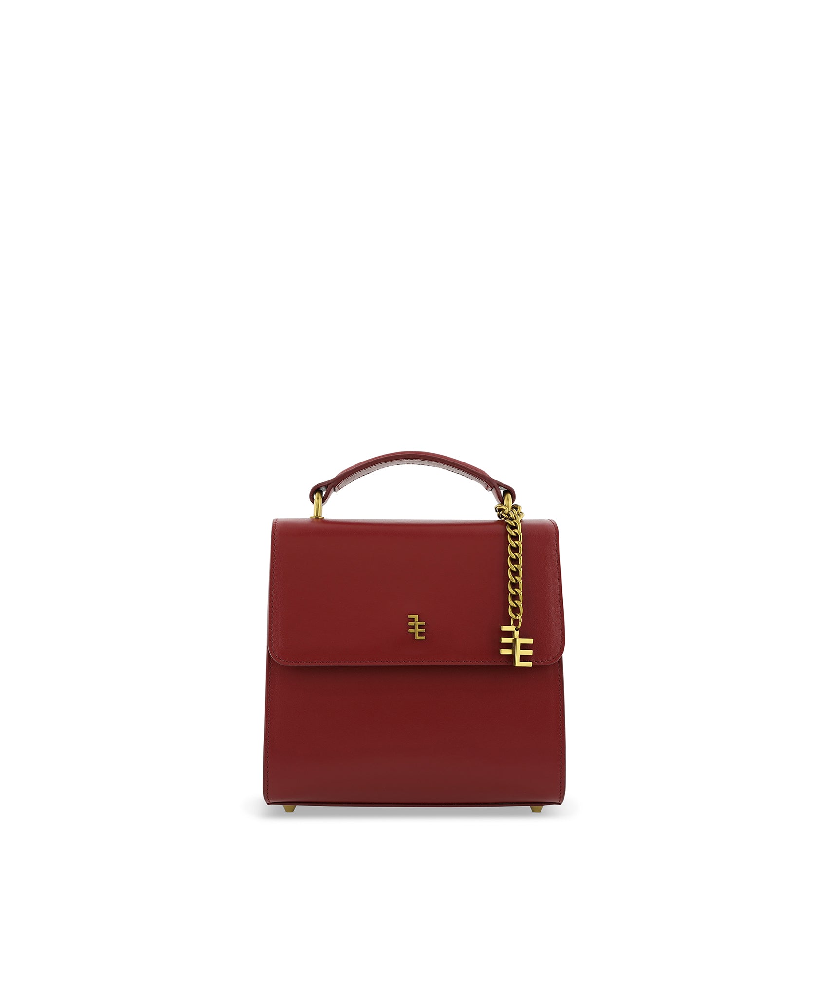 Cecile Top Handle Red Bag