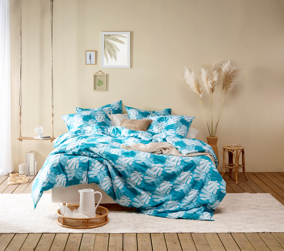 Beddengoedpakket Naxos Lagoon Blue