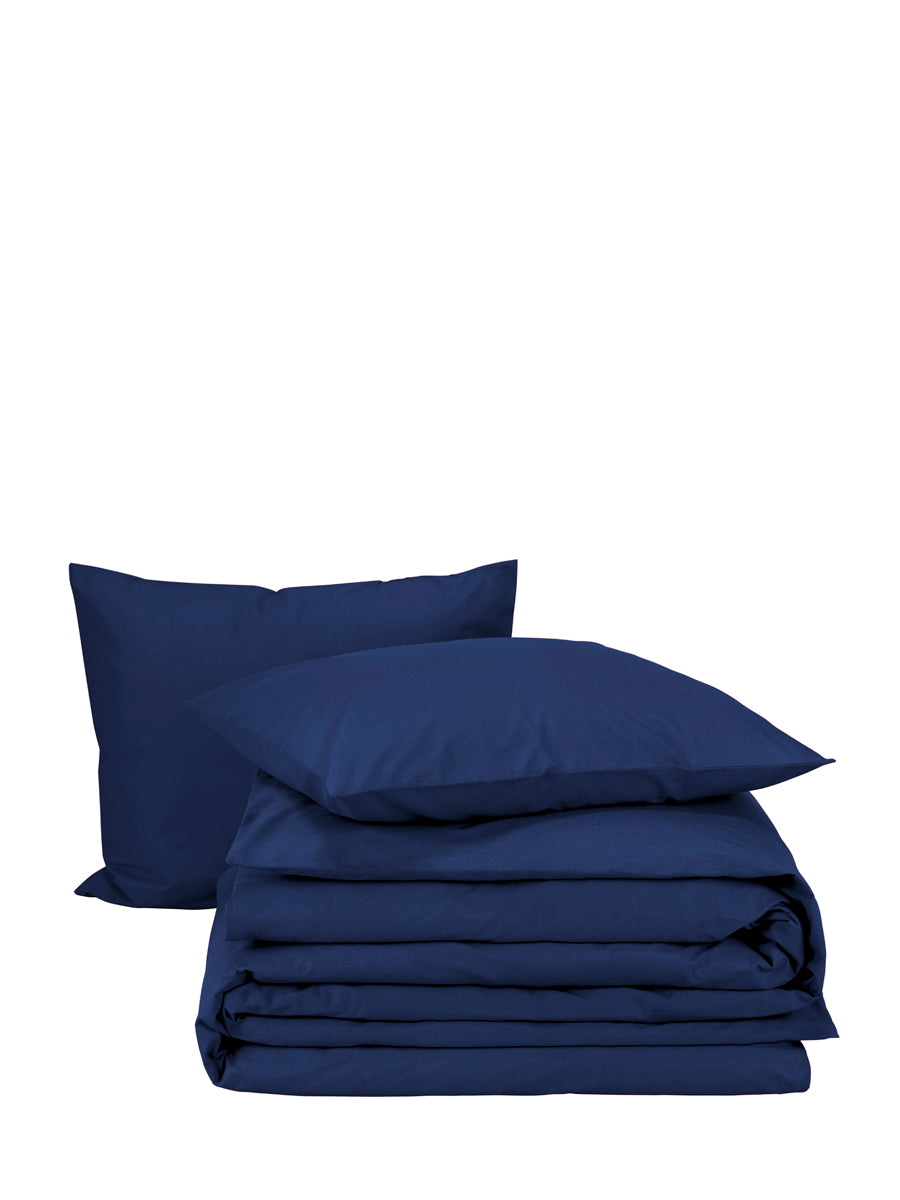 Beddengoedpakket Basil Navy Blue