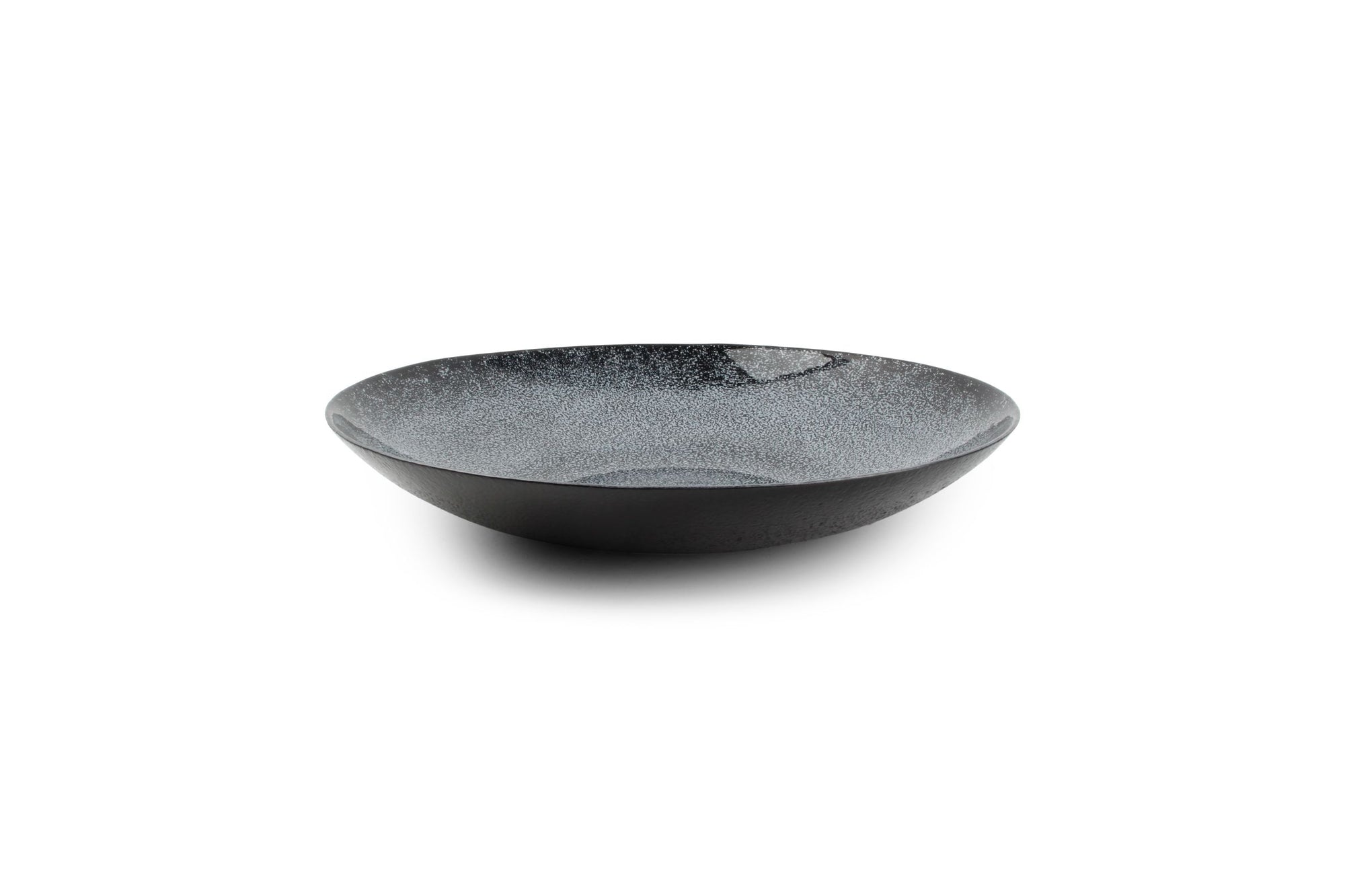 S&P - Plat décoratif 33xH6cm verre midnight Cosmo