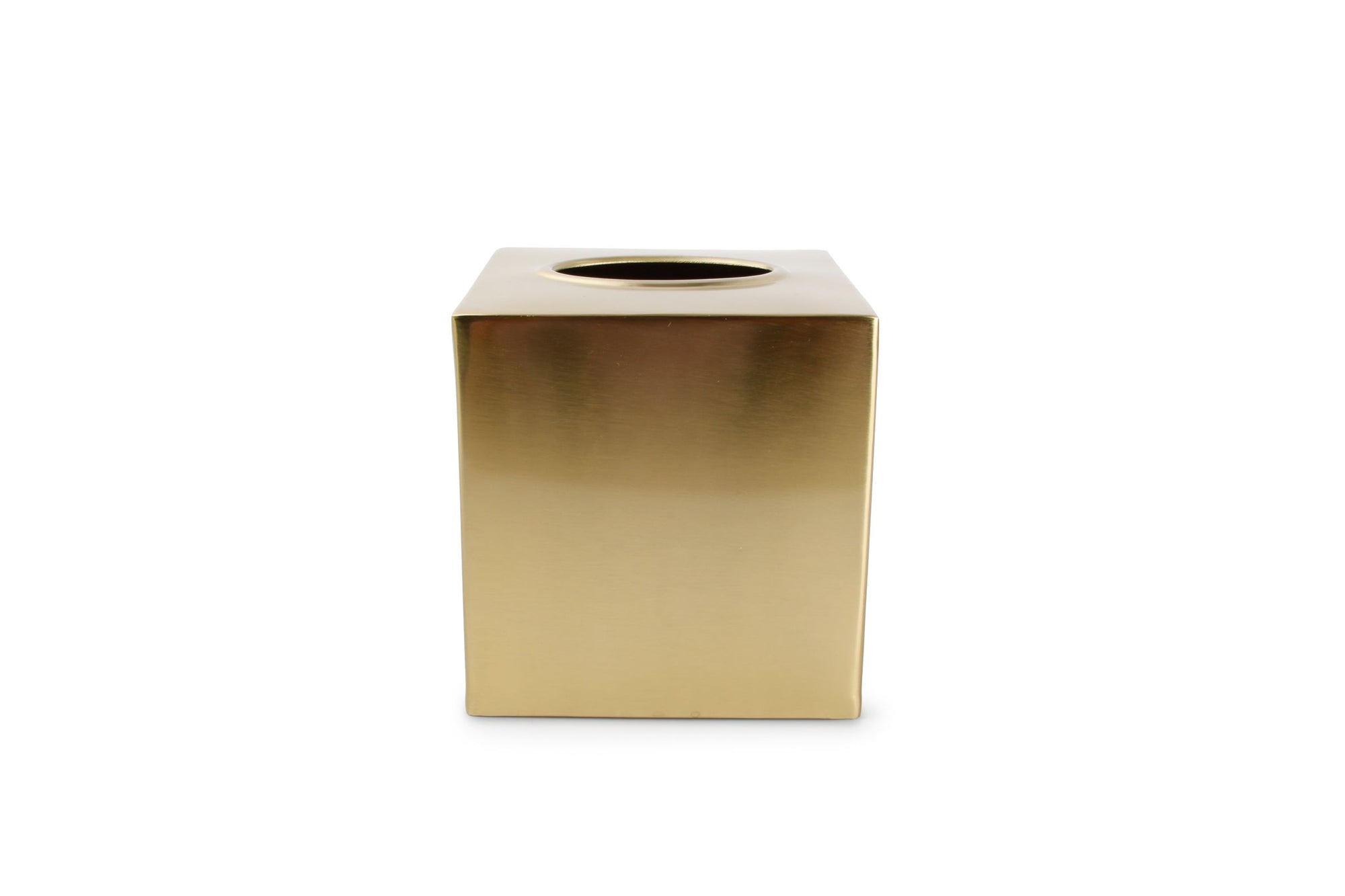 S&P - Tissue doos 12,5x12,5xH12,5cm goud Vanity