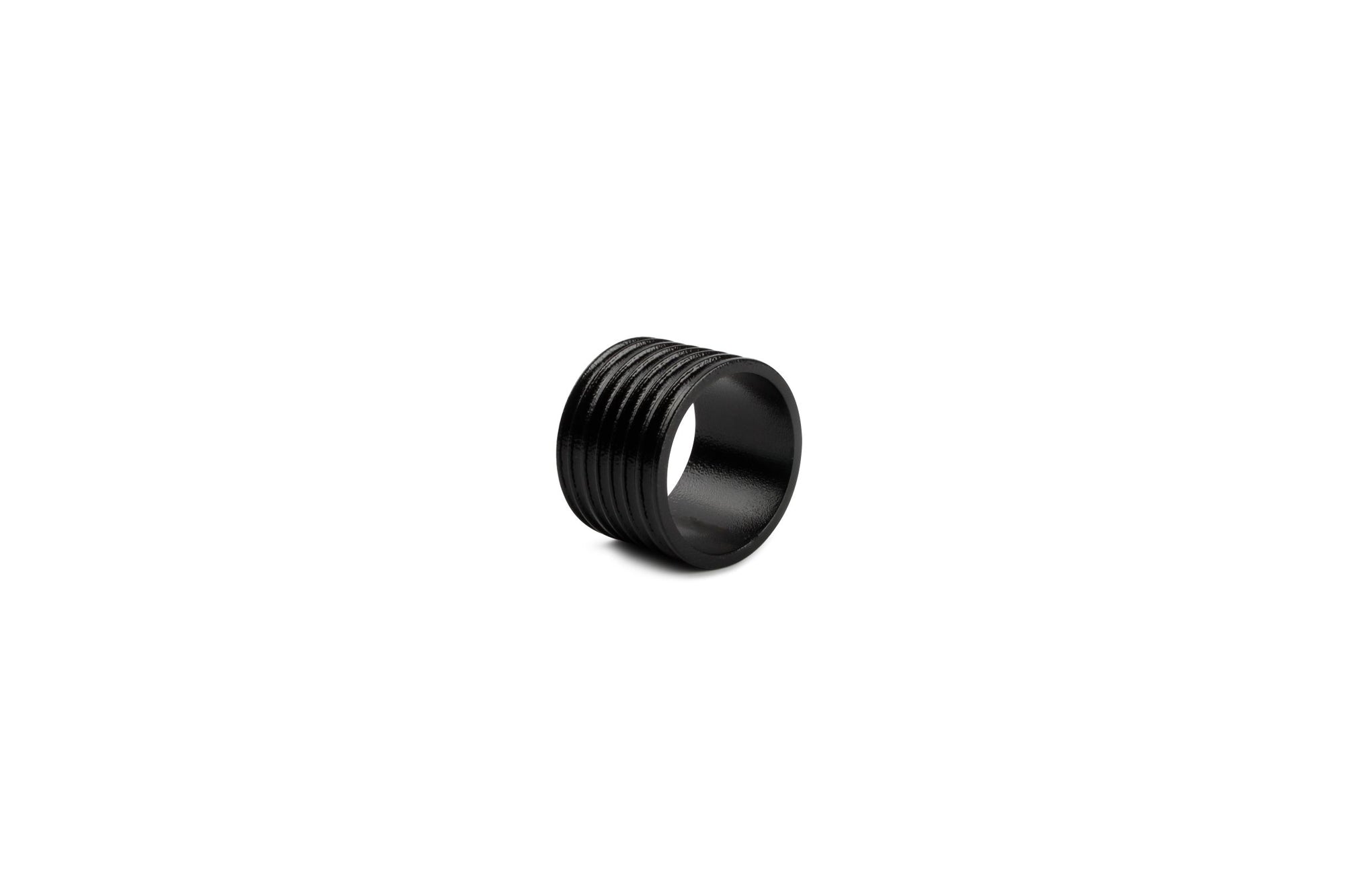 S&P - Rond De Serviette 4cm Nervuré Noir Centro - Set/4