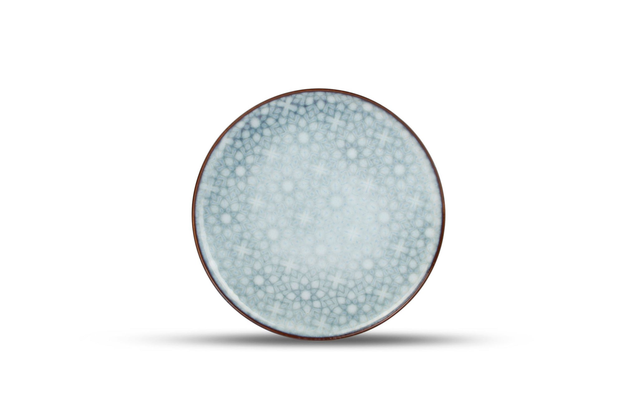 S&P - Assiette Plate 20cm Bleu Clair Marrakesh - 1 Set - 4 Pièces