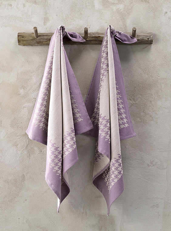 Luxury Collectie - Pied De Poule Lavender